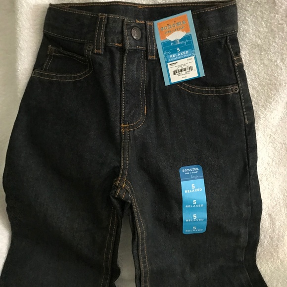 NWT Sonoma Life Style Boys Jeans adjustable waist - Picture 3 of 4